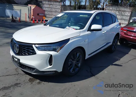 2025 Acura Rdx A-Spec Package z USA, uszkodzony, nr VIN 5J8TC2H63SL015894